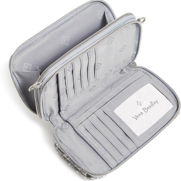 Women's Performance Twill All in One Crossbody Purse with RFID Protection - Picture 3 of 7